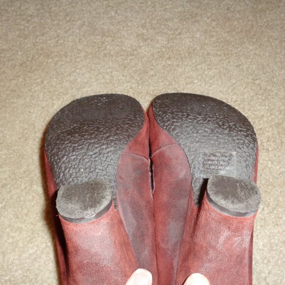 Beviel Anthropologie Mary Jane's Retro Heels Leather Size 8 1/2 - Picture 6 of 7